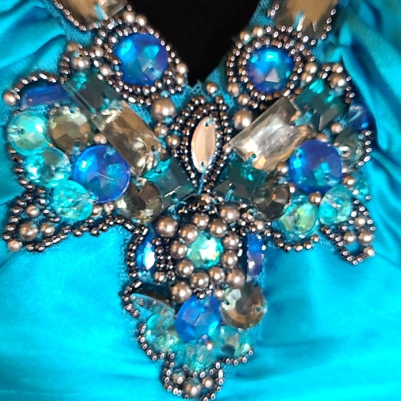 Stunning 100% silk CACHE gown! - Picture 4 of 8